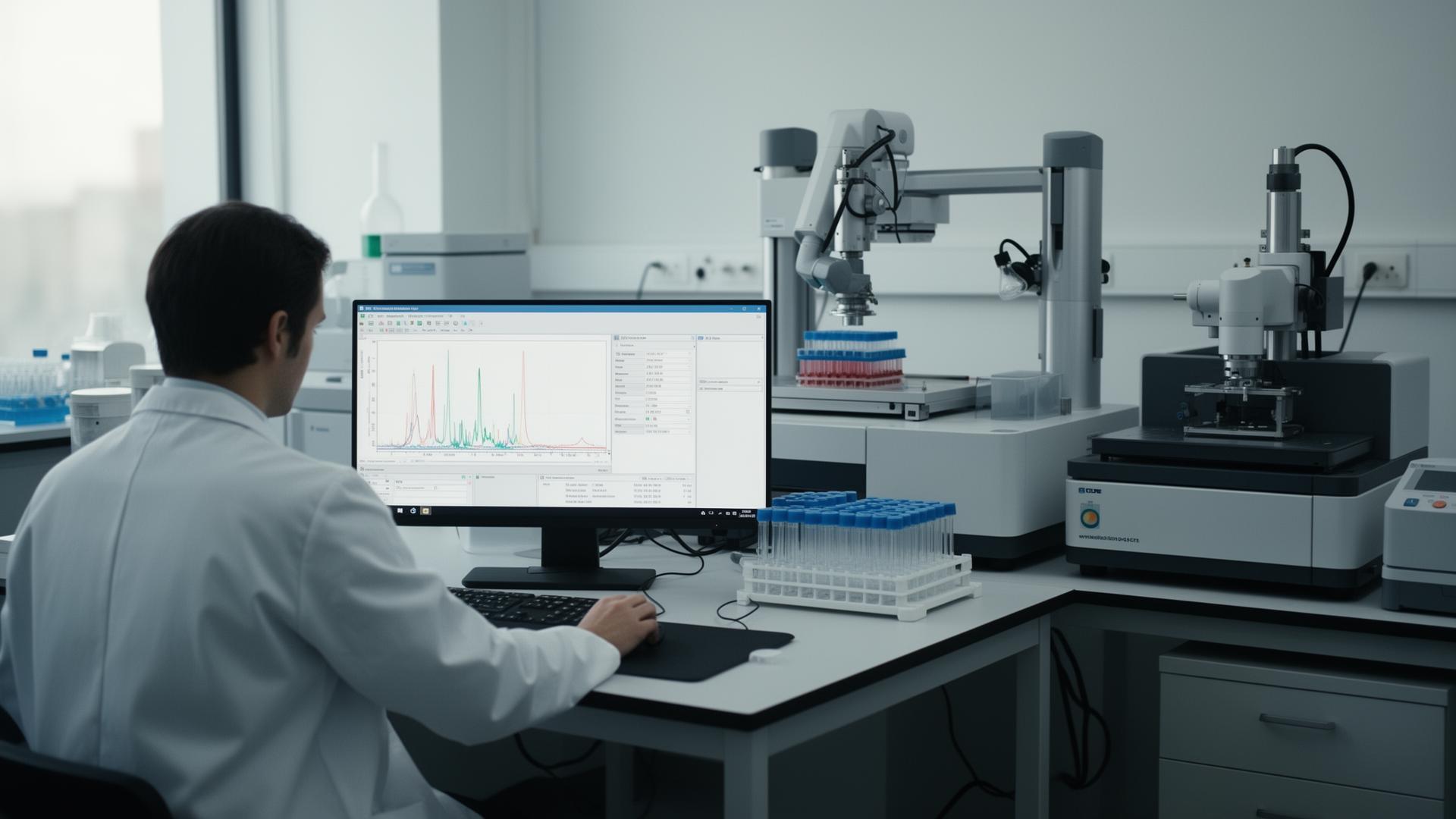 Multi-vendor laboratory bench under unified AI control